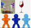 Picture of 6 WINE GLASS MARKERS
